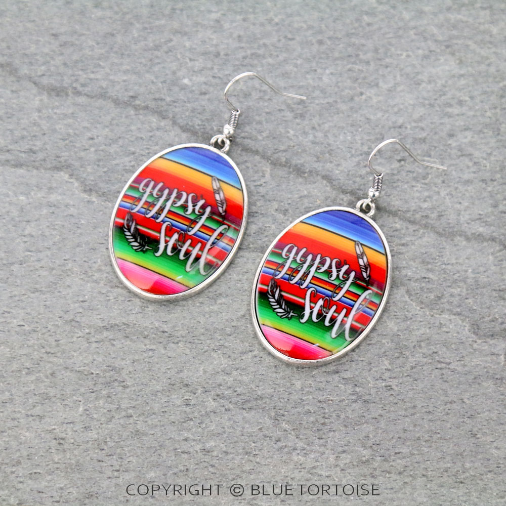 "Gypsy Soul" Bubble Dangle Earrings