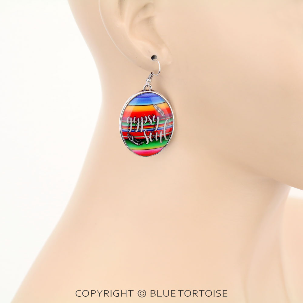 "Gypsy Soul" Bubble Dangle Earrings - Image 2
