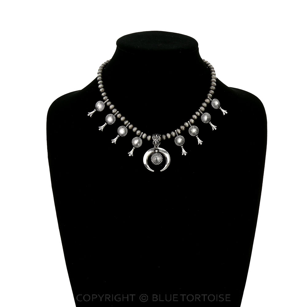 Western Squash Blossom Necklace - Image 2