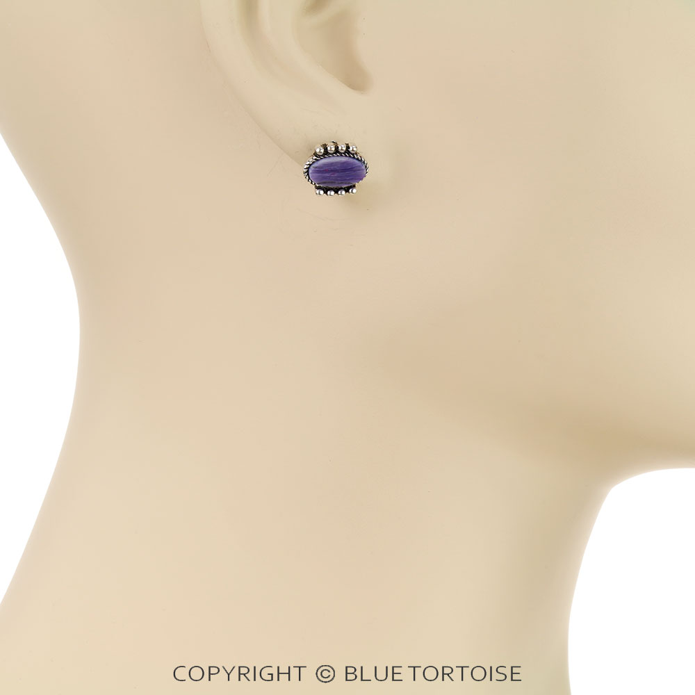 6 Pair Western Thunder Stud Earring Set - Image 3