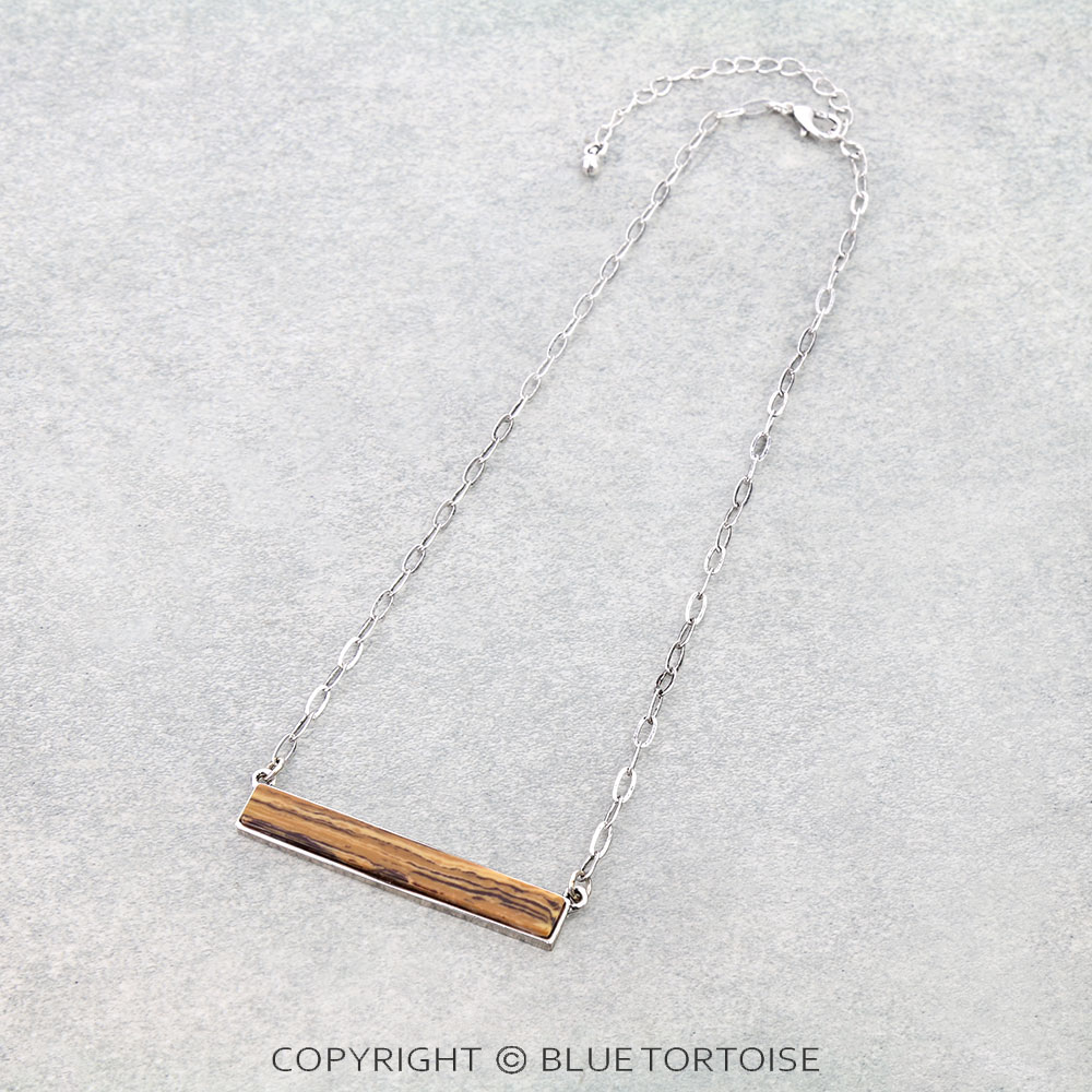Bar Stone Necklace