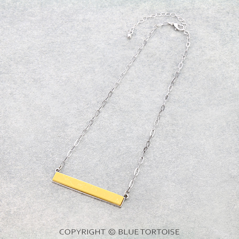 Bar Stone Necklace