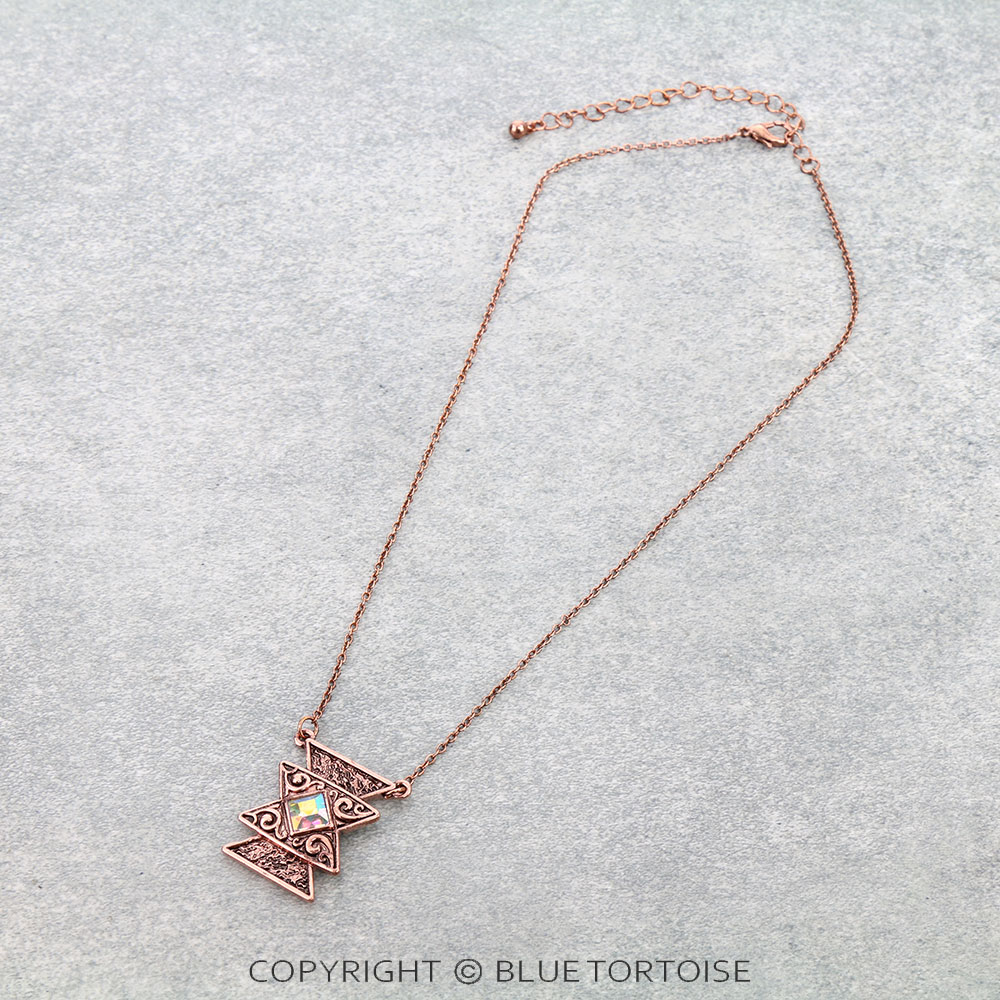 Western Aztec Stone Necklace
