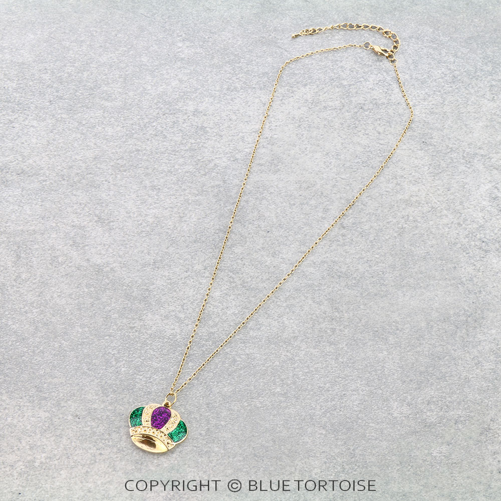 Mardi Gras Crown Necklace