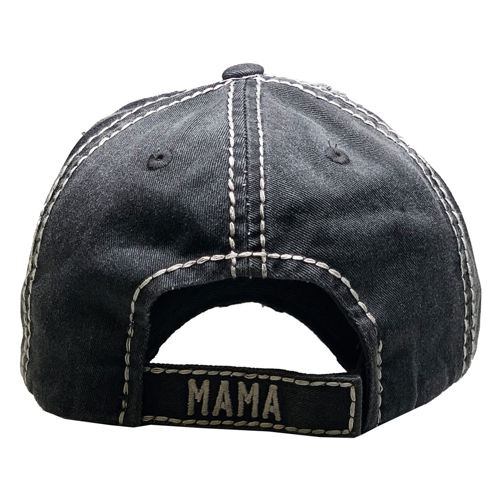 MAMA Tie Dye Washed Vintage Cap - Image 3