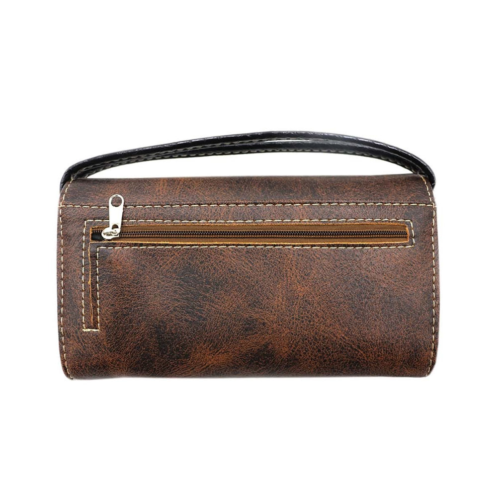 Western Style Horse Faux Leather Wallet - Image 2