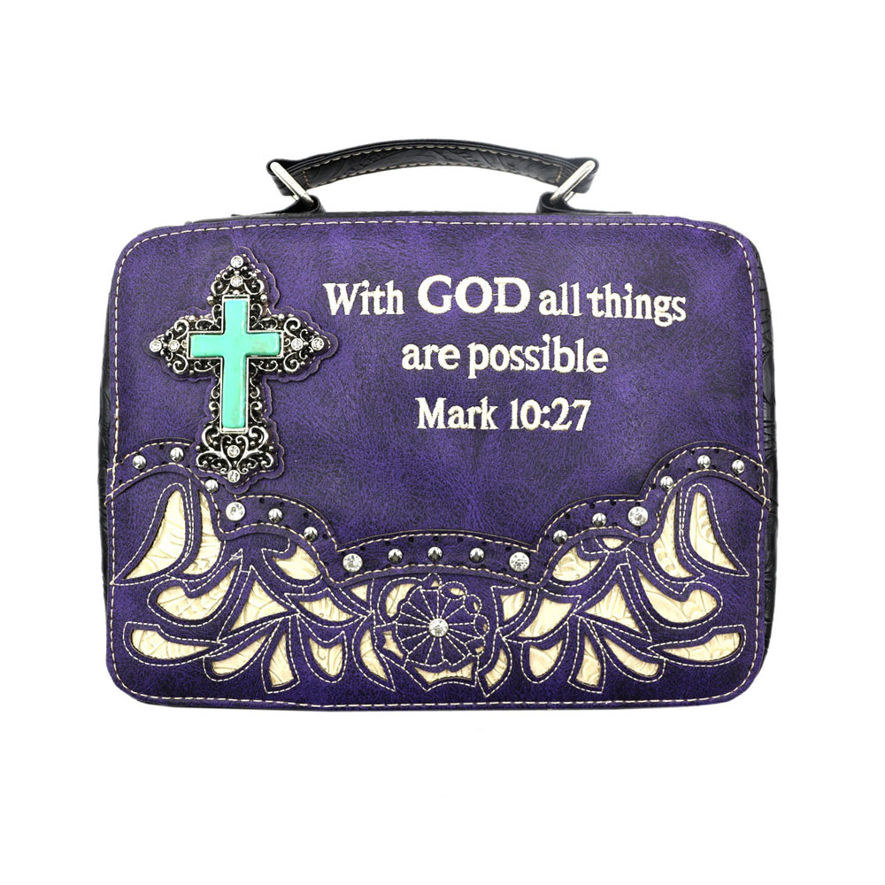 Bible Verse "Mark 10:27"Bible Case
