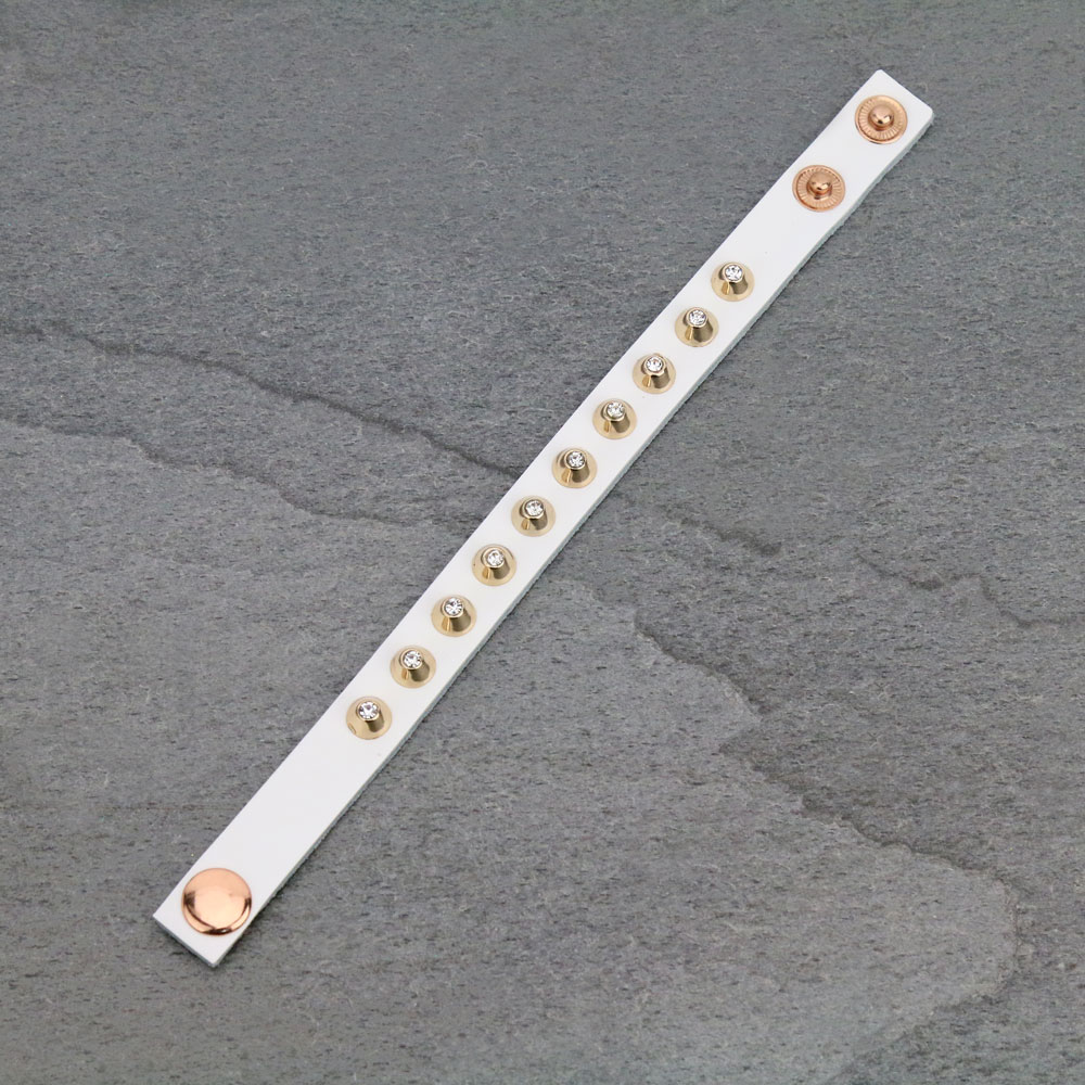 Western Style Leather Band Bracelet - Image 2