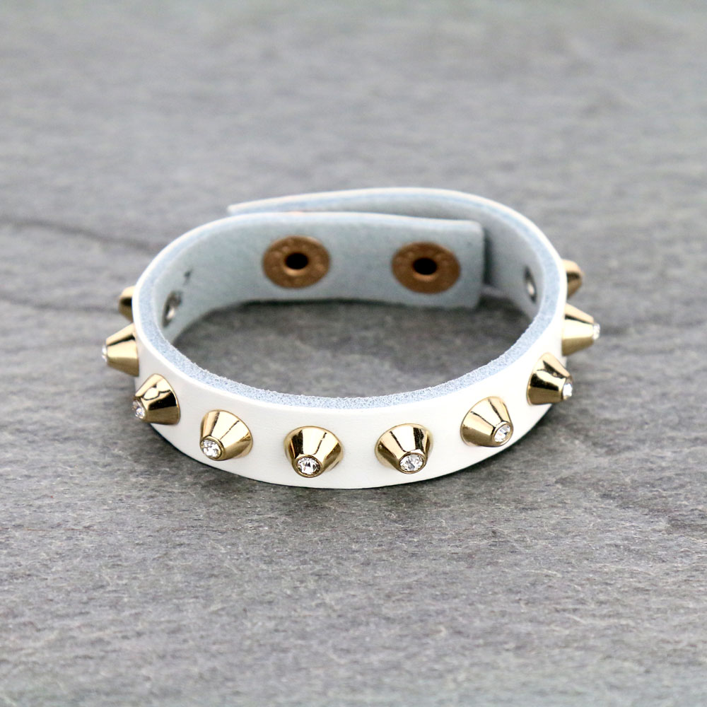 Western Style Leather Band Bracelet