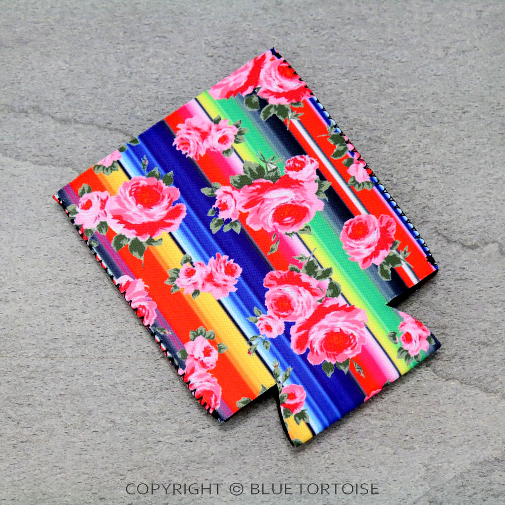 Serape Roses Drink Sleeve/Cooler