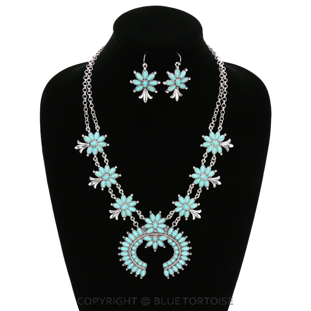 Squash Blossom Necklace Set - Image 2