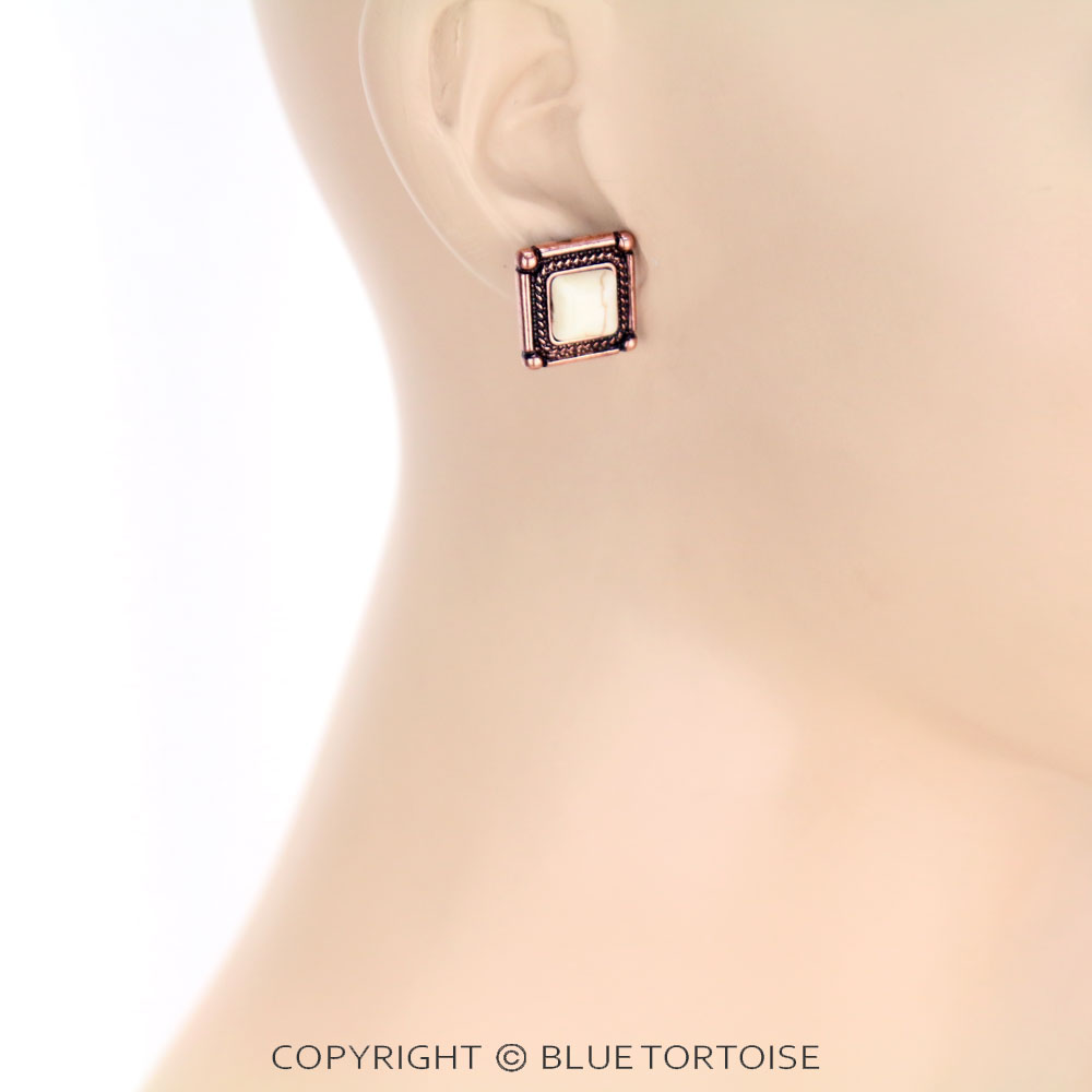 3 Pair Western Cactus Earring Set - Image 3