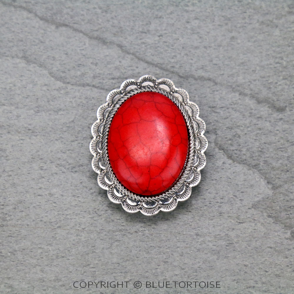Oval Stone Phone Grip & Stand