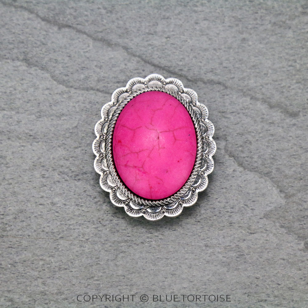 Oval Stone Phone Grip & Stand