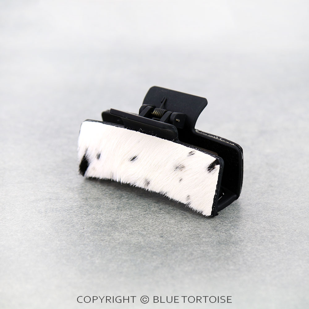 Genuine Cowhide Hair Claw Clip