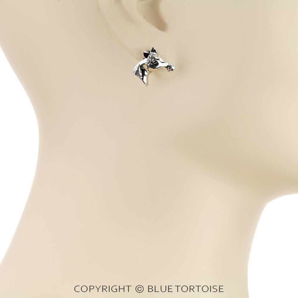 Western Horse Stud Earrings - Image 2