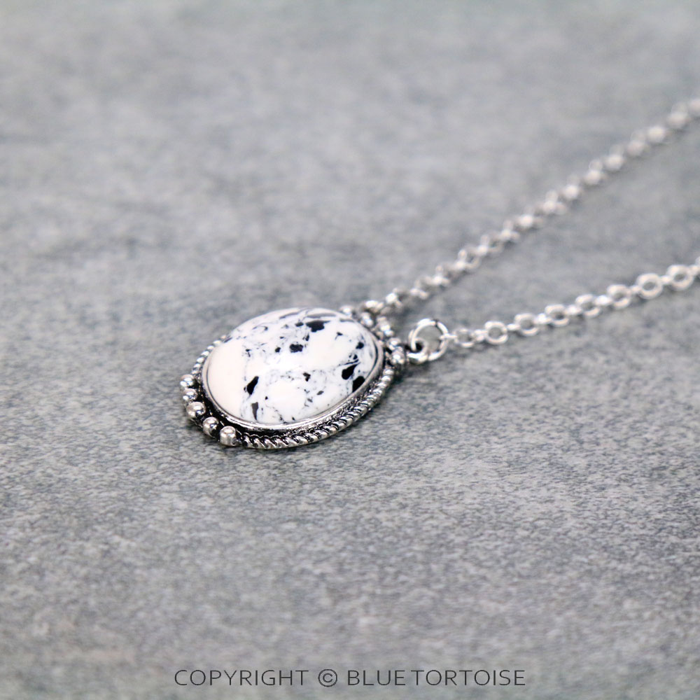 Western Semi Stone Necklace - Image 3