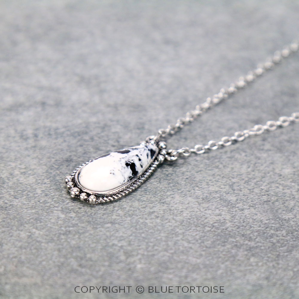 Western Semi Stone Necklace - Image 3
