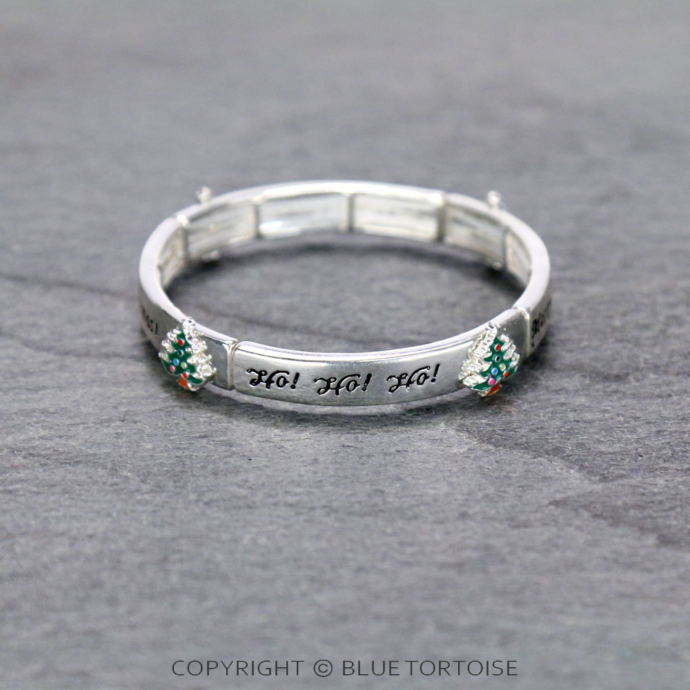 Christmas Tree Design Stretch Bracelet