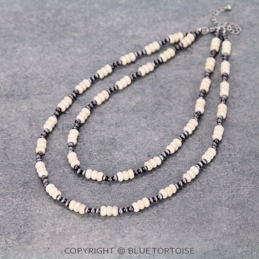 Bead Layered Necklace