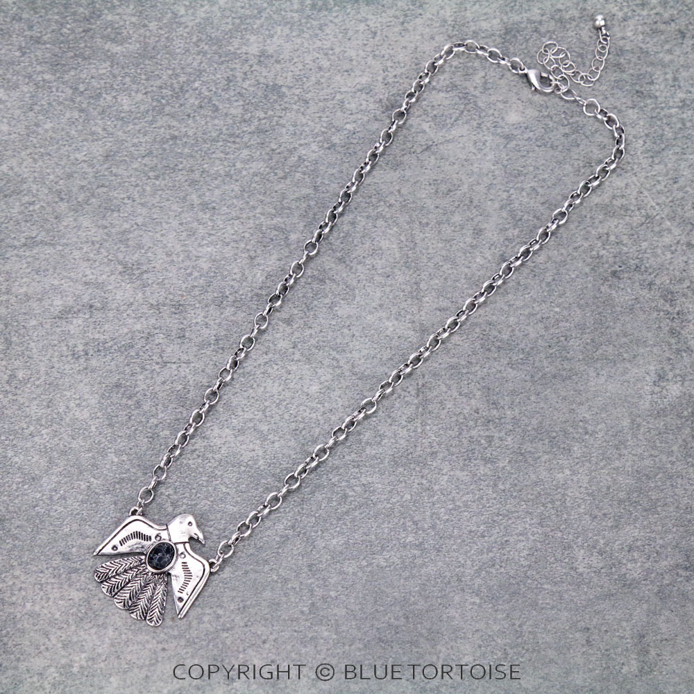 Western Thunderbird Pendant Necklace