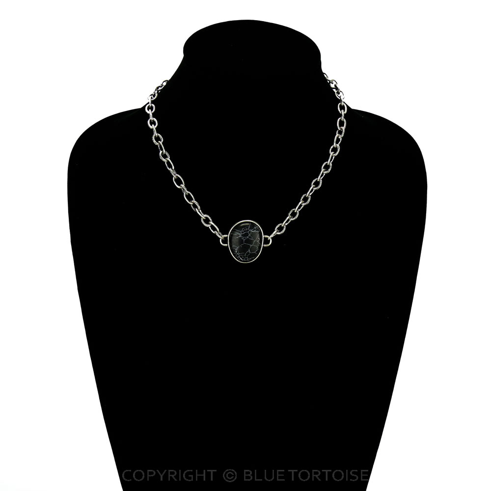 Western Stone Pendant Necklace - Image 2