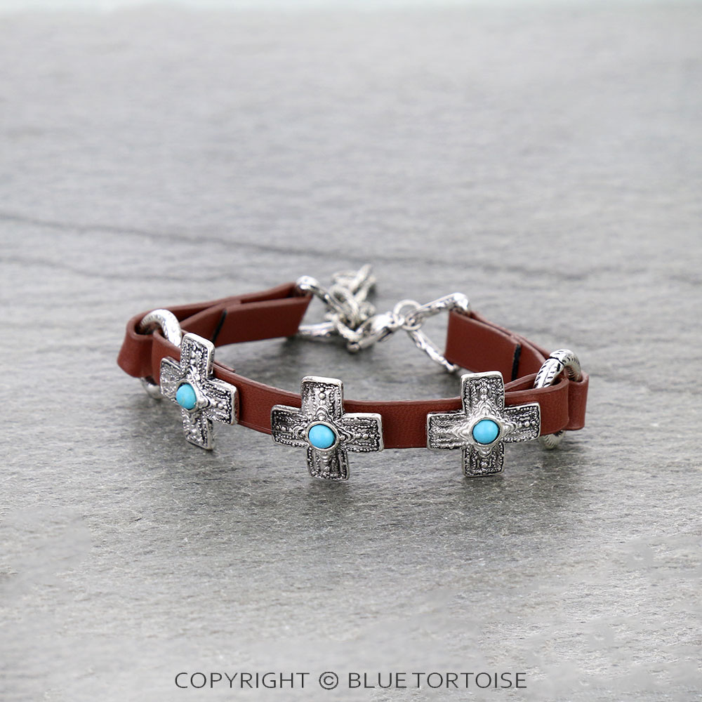 Western Cross Link Bracelet