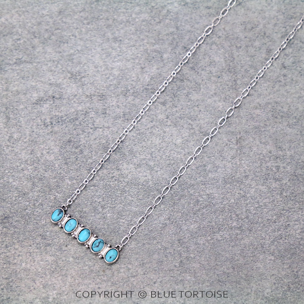 Stone Bar Necklace