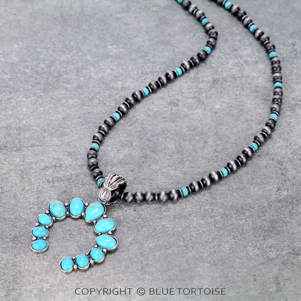 Squash Blossom Pendant Necklace
