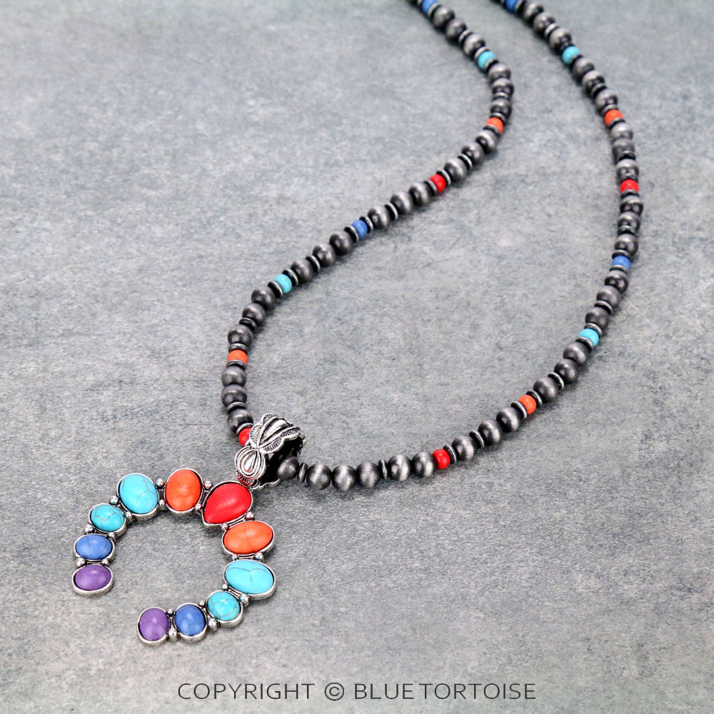 Squash Blossom Pendant Necklace