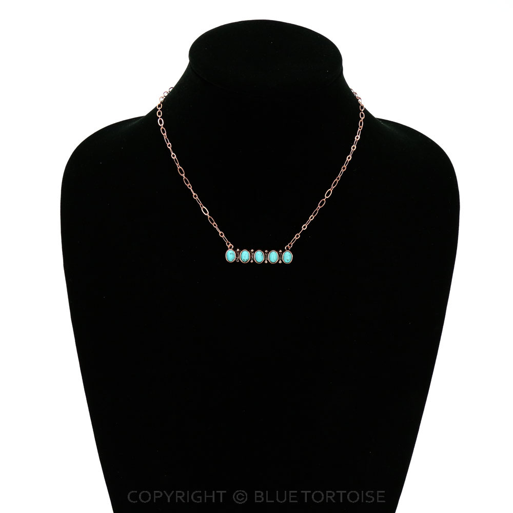 Stone Bar Necklace - Image 2