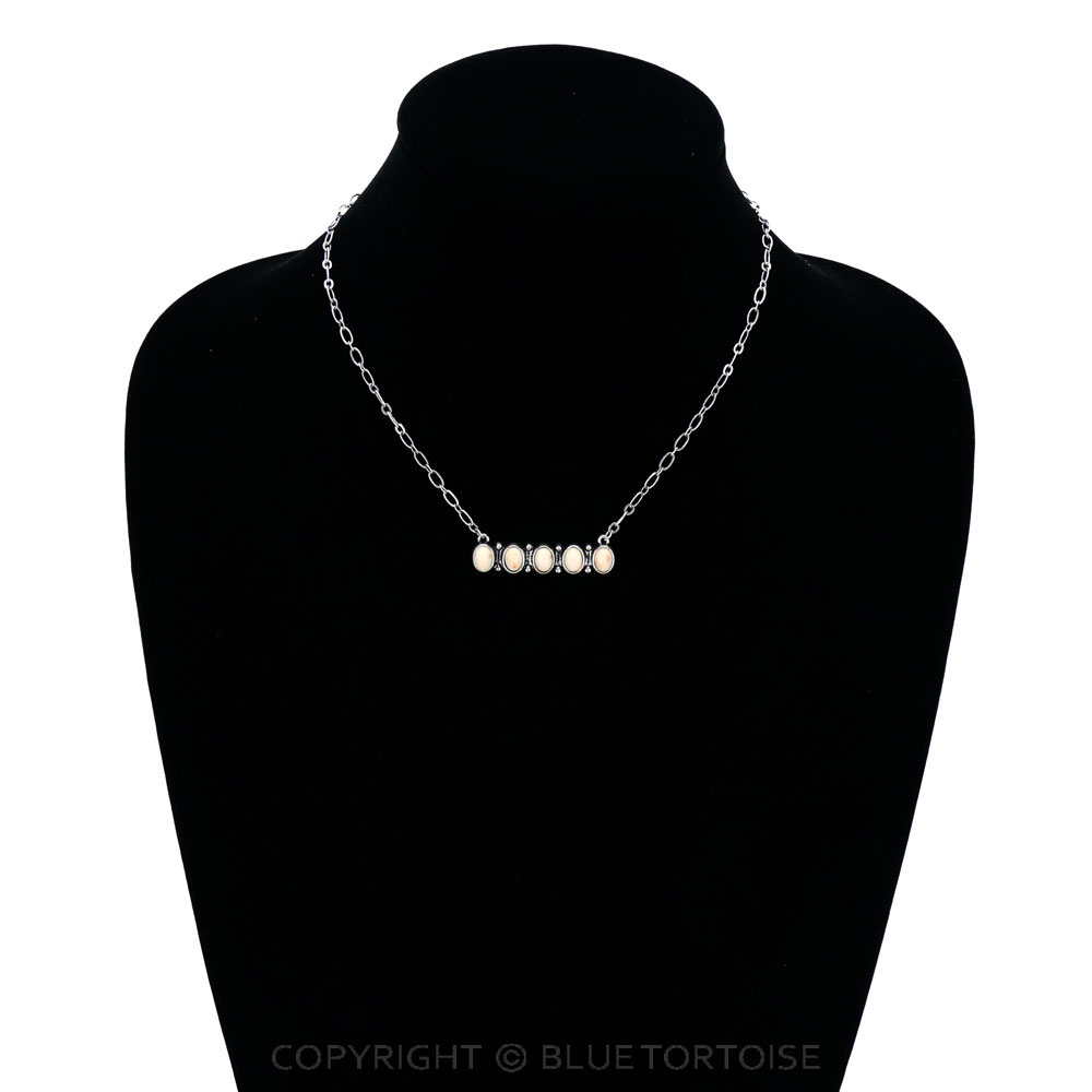 Stone Bar Necklace - Image 2