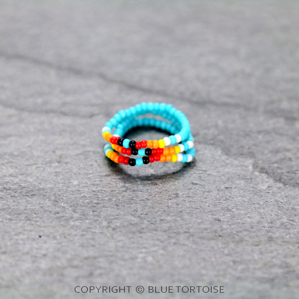 Seed Beads Stackable Ring