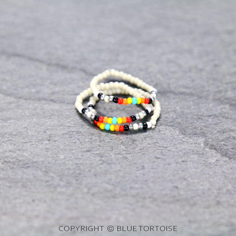 Seed Beads Stackable Ring - Image 2