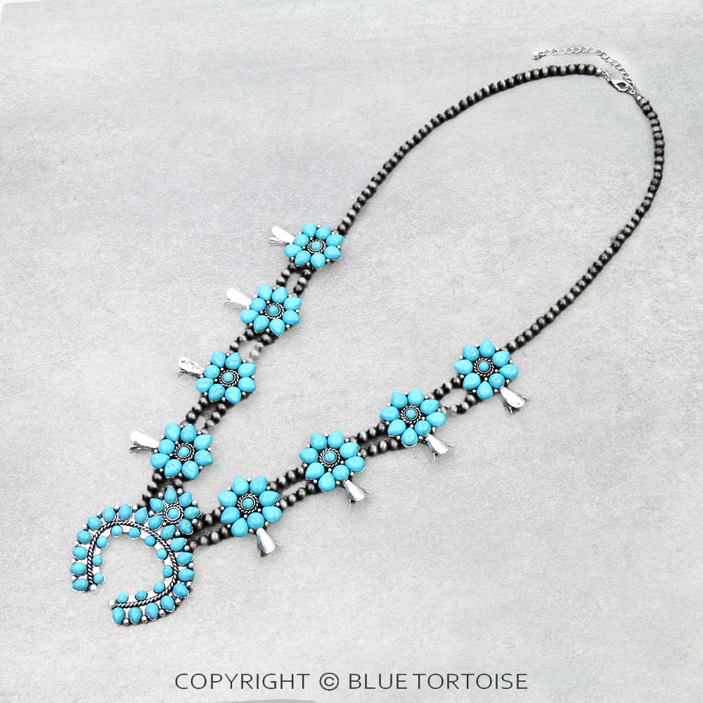Western Squash Blossom Necklace - Image 3