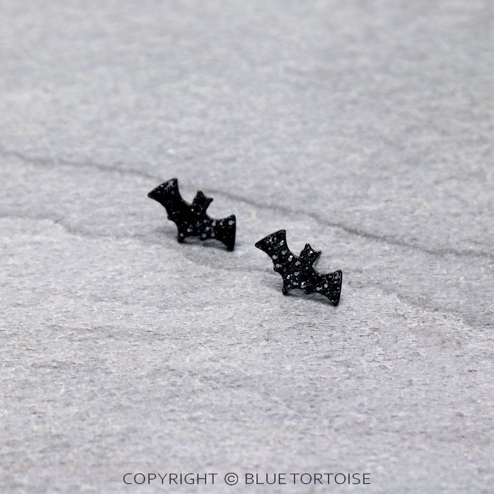 Halloween Bat Stud Earrings