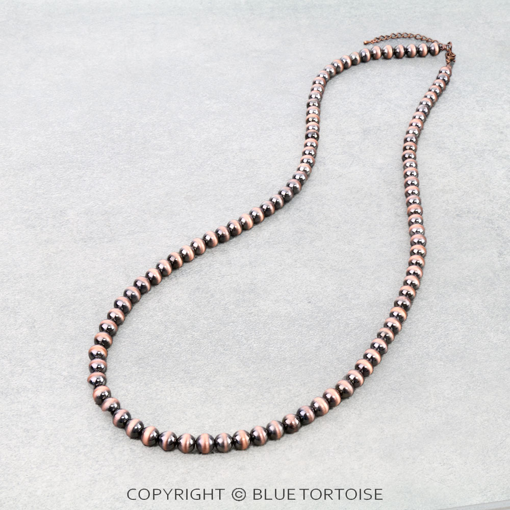 Navajo Style Pearl Necklace