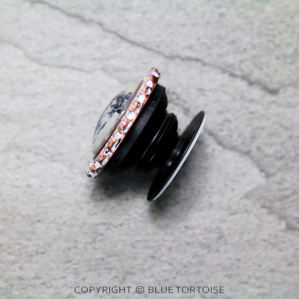 Western Long Horn Bubble Phone Grip & Stand - Image 3