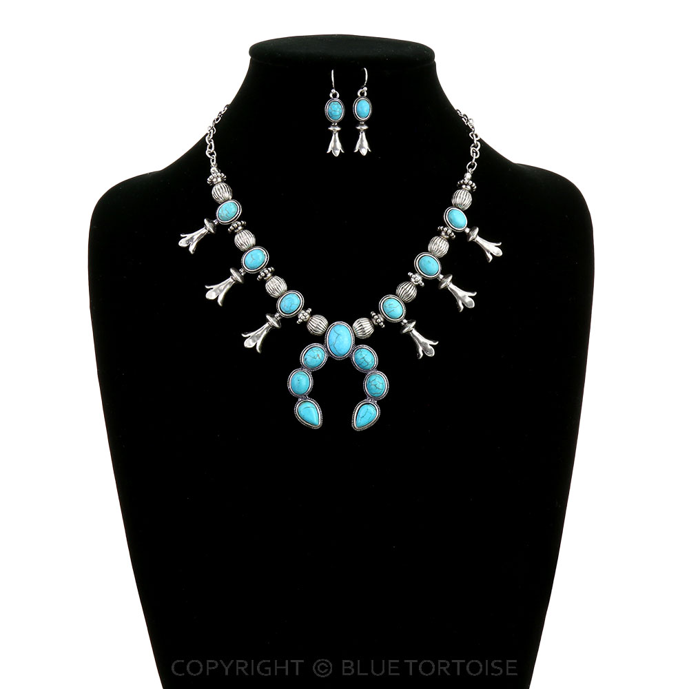 Squash Blossom Necklace Set - Image 2