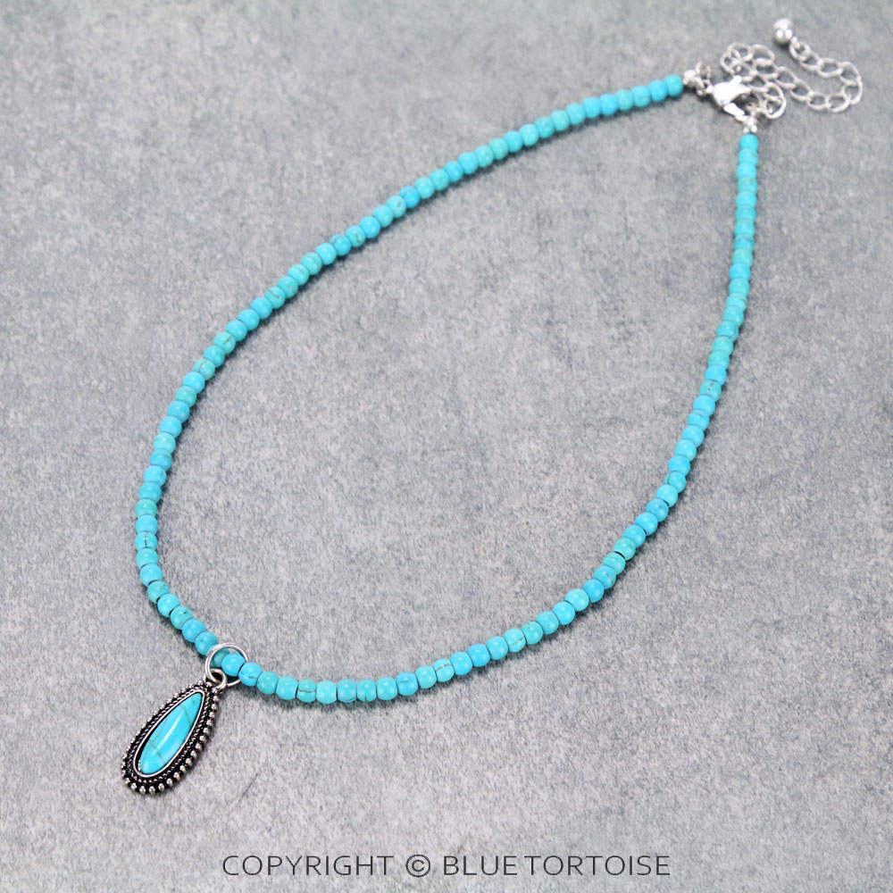 Teardrop Pendant Necklace