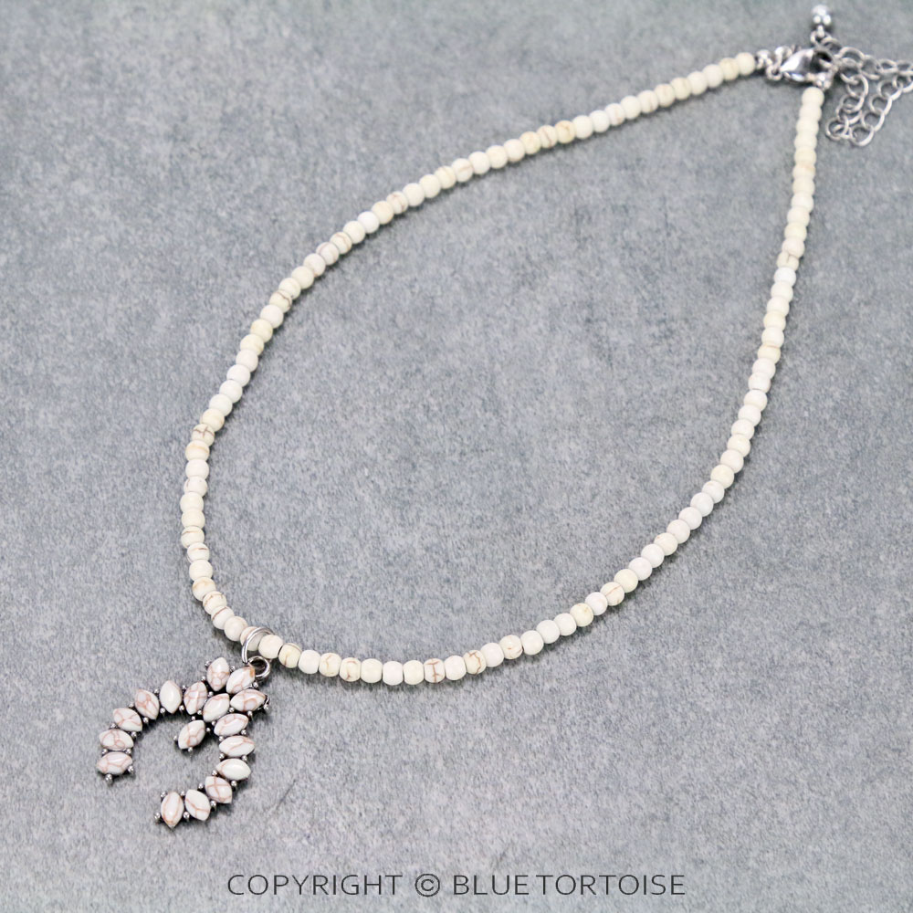 Squash Blossom Pendant Necklace