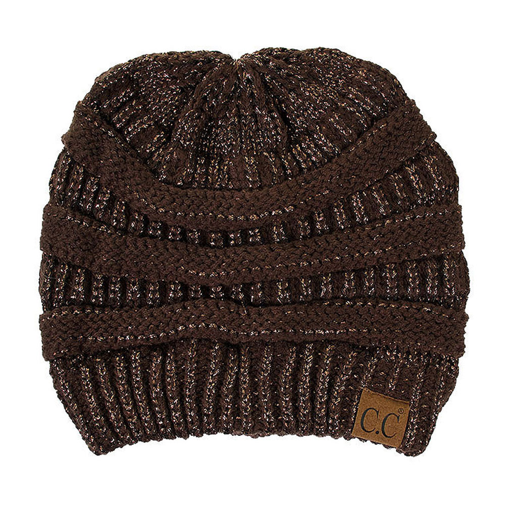 C.C Knitted Beanie Hat