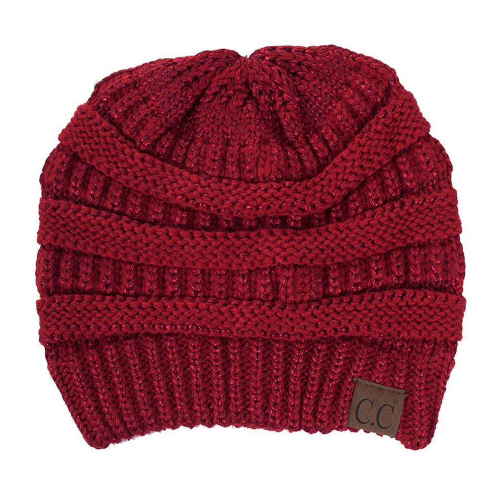 C.C Knitted Beanie Hat