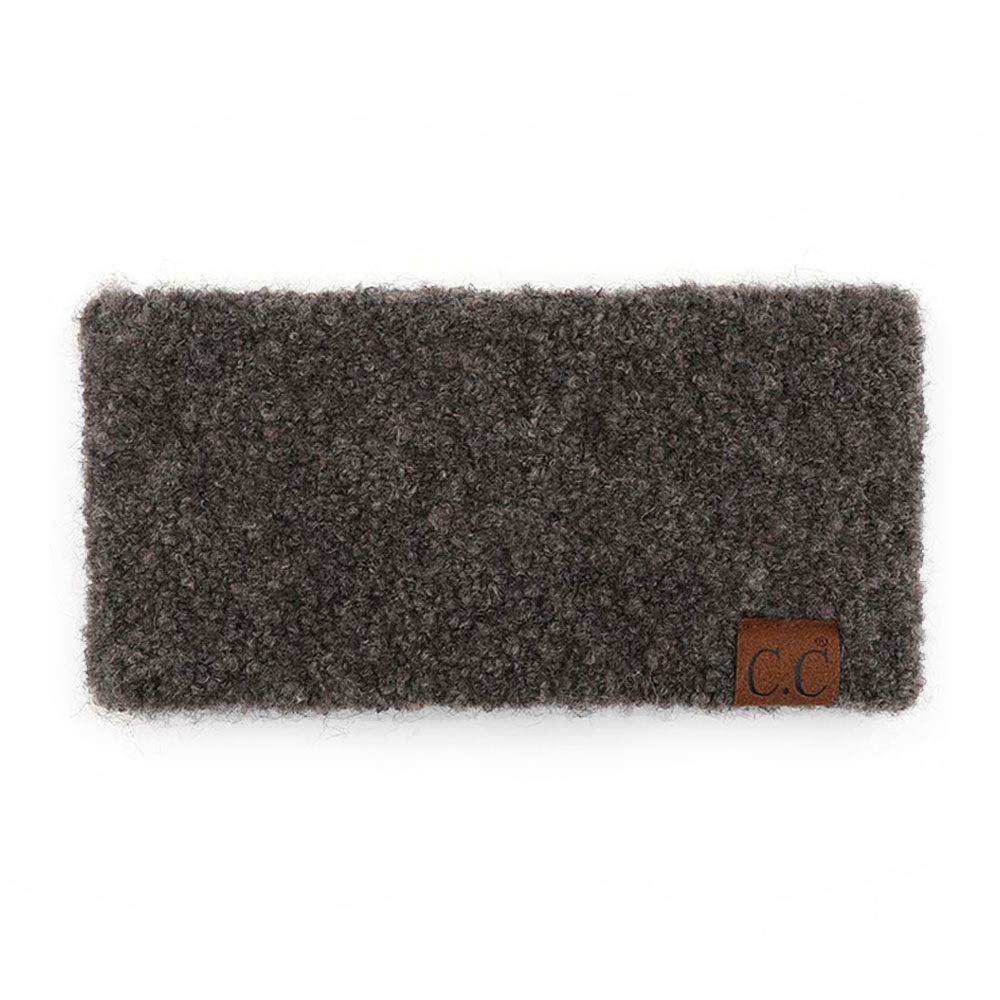 C.C Knitted Shearling Yarn Twisted Headwrap - Image 3