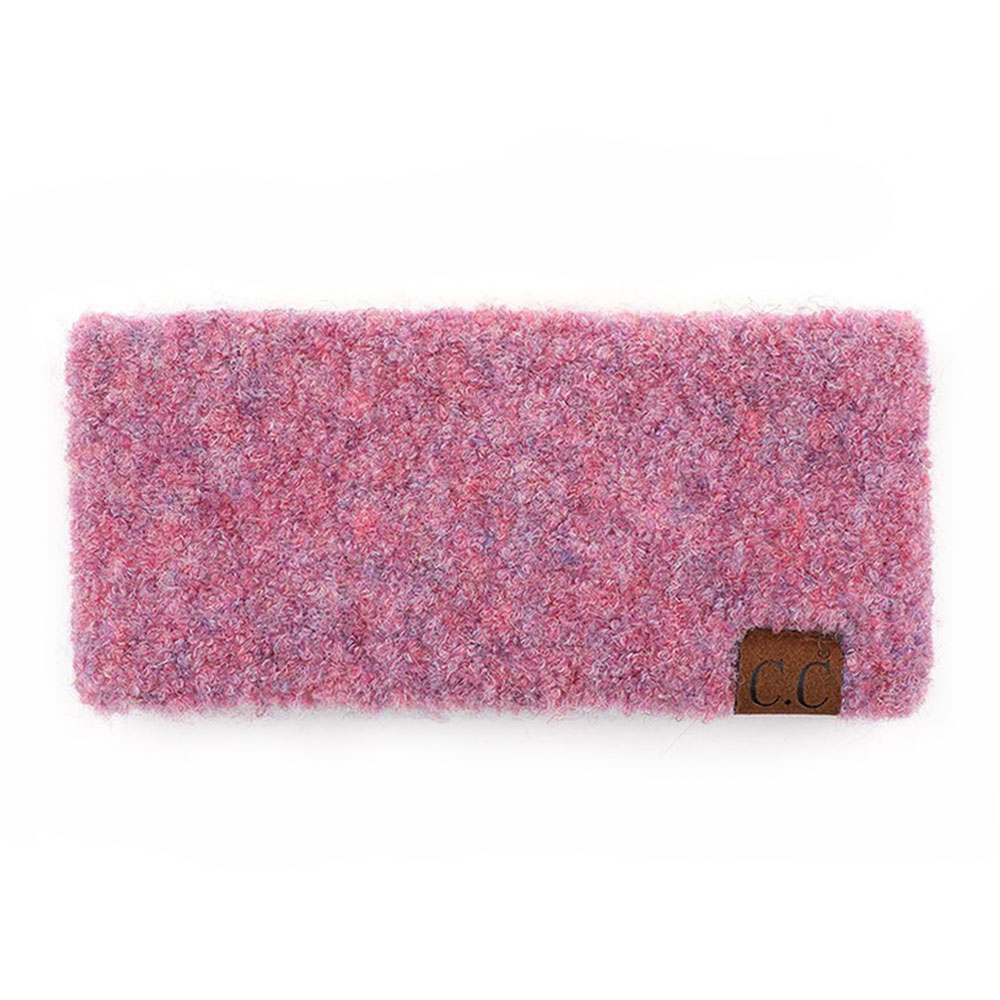 C.C Knitted Shearling Yarn Twisted Headwrap - Image 3