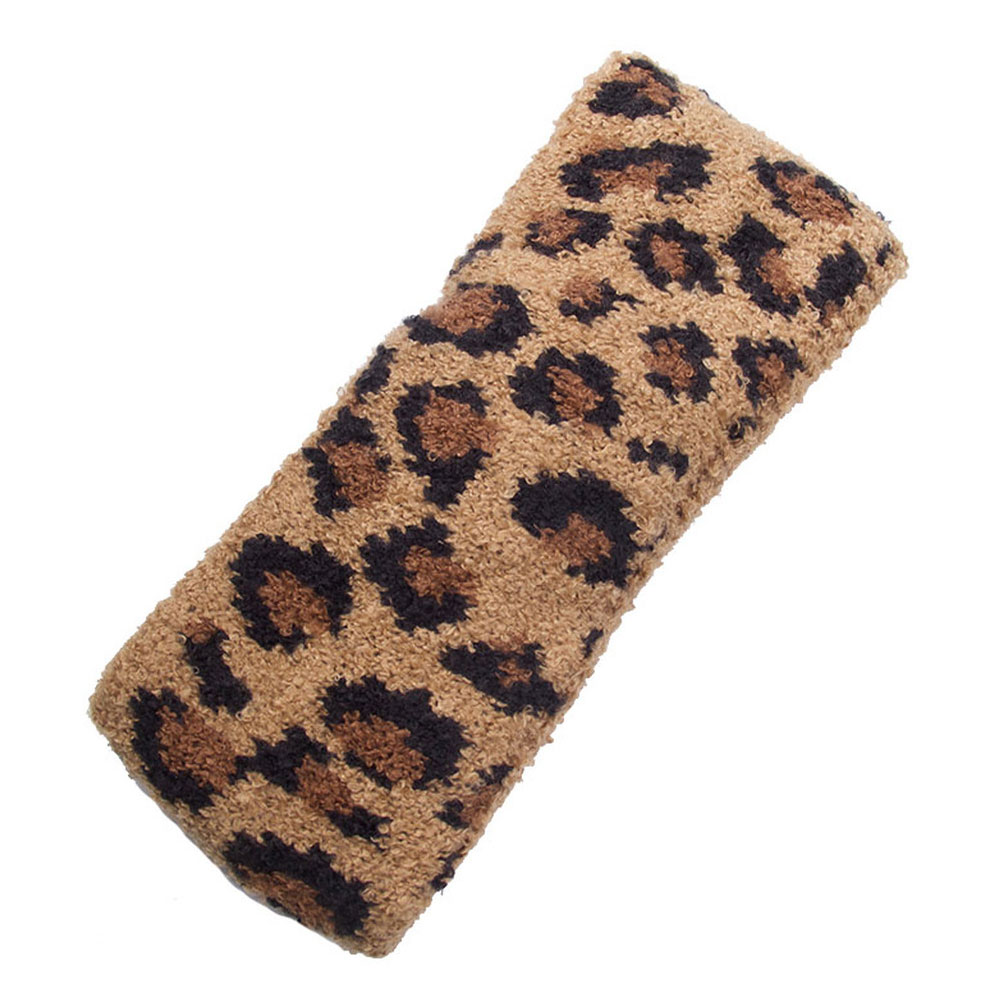 C.C Leopard Jacquard Knit Headband - Image 3