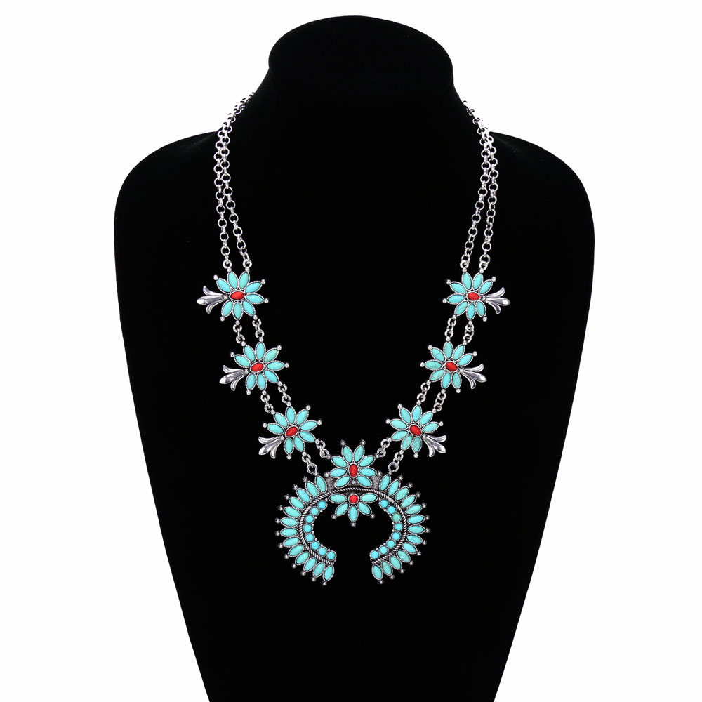 Squash Blossom Necklace Set - Image 2