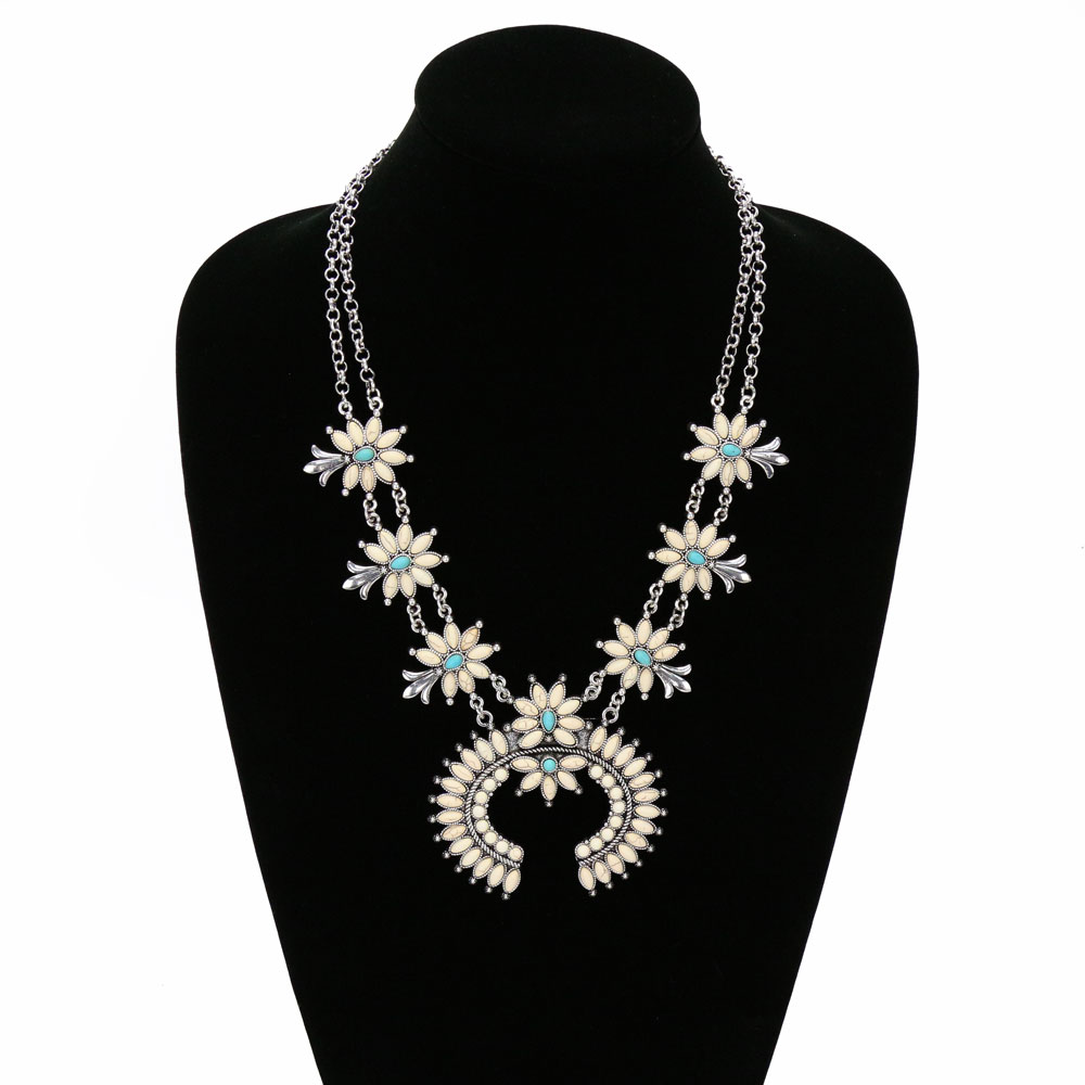 Squash Blossom Necklace Set - Image 2