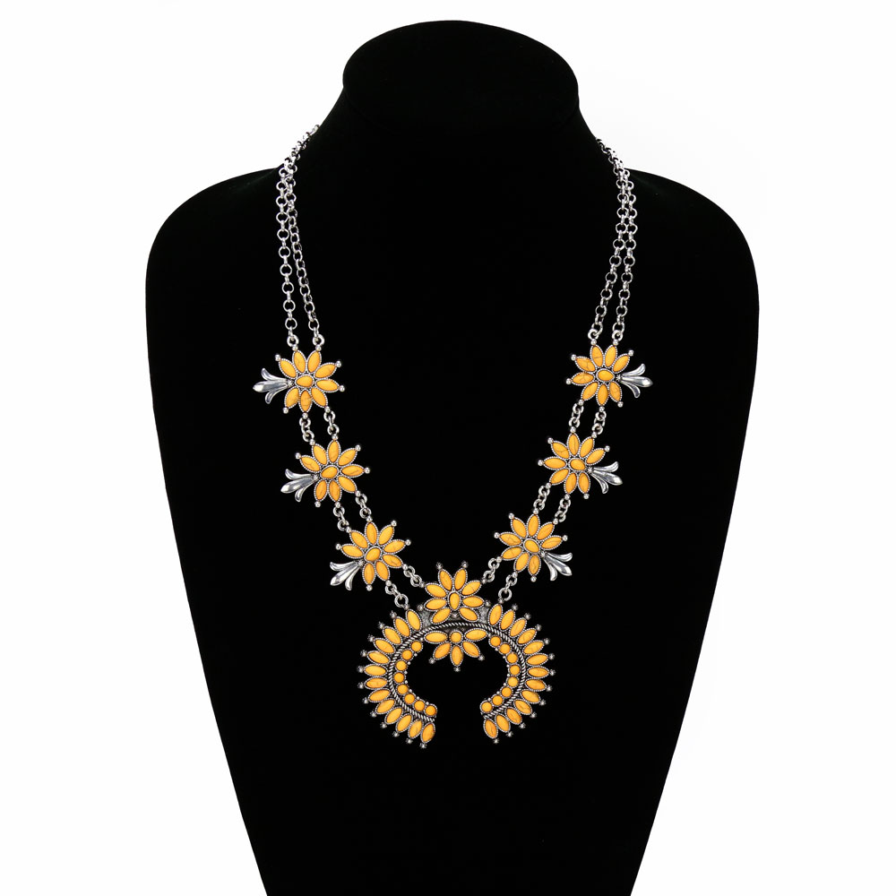 Squash Blossom Necklace Set - Image 2