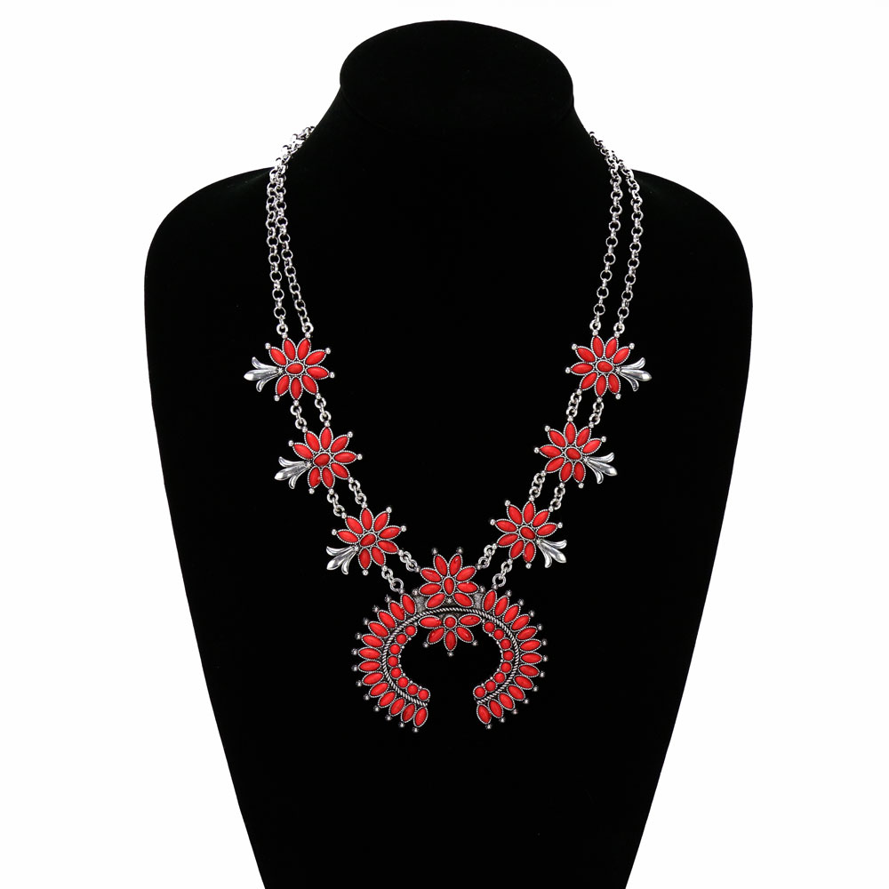 Squash Blossom Necklace Set - Image 2